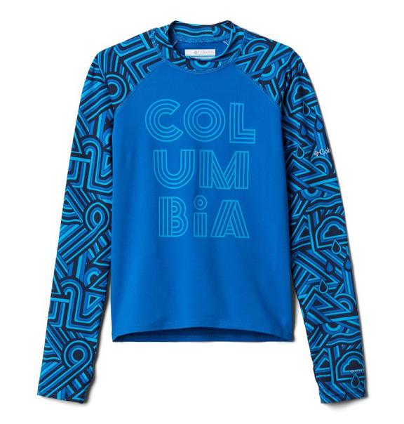Columbia Sandy Shores Shirts Girls Blue USA (US445250)